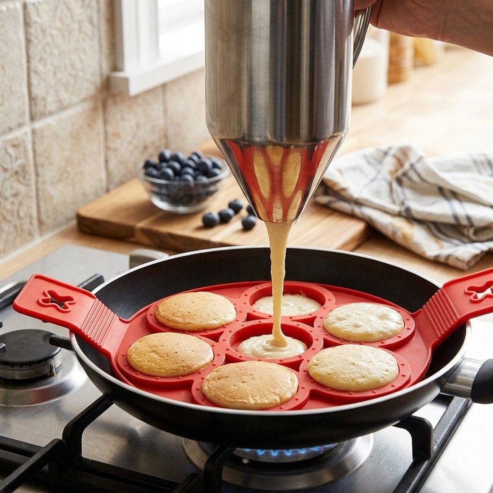 Multi Style Silicone Egg Cooking Molds Creative Kitchen Baking Frying Tools