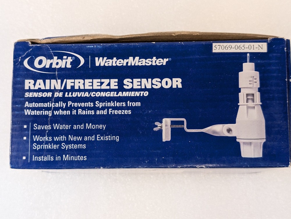 ORBIT Rain Freeze Sensor Automatic Universal White Hard Wired 57069
