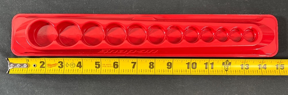 Snap-On Tools PAKTY223 - Magnetic Tray For 3/8" Drive 12pc. SAE Socket Set