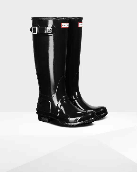 HUNTER WOMEN'S ORIGINAL BACK ADJUST RAIN BOOT *CHOOSE SIZE & COLOR