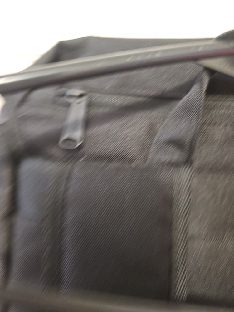 Herschel Black Backpack with Buckle Straps