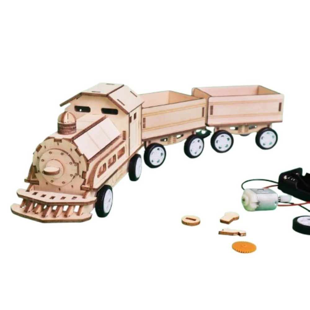 Kitsville Educational STEM Toy, Train DIY Kit