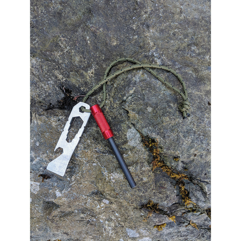 New UCO Survival Fire Striker MT-FS-SVKIT RED