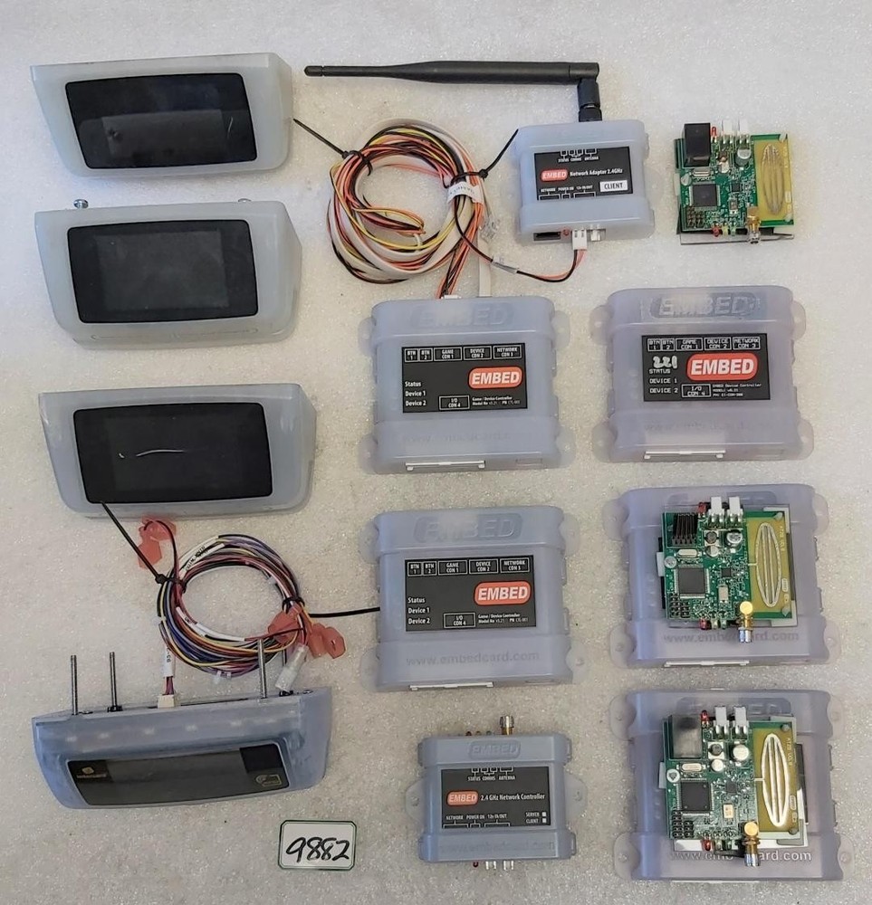 EMBED CASHLESS SYSTEM CARD READER / SENDER Lot #9882 - WORKING