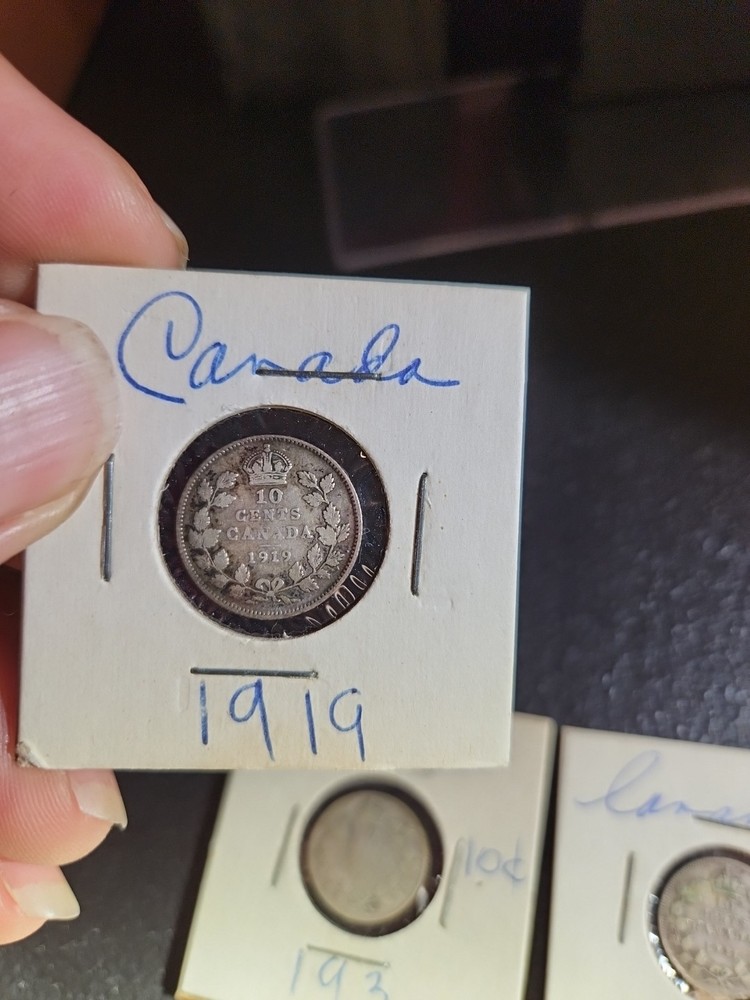 #7 CANADA 10CENT LOT #8152