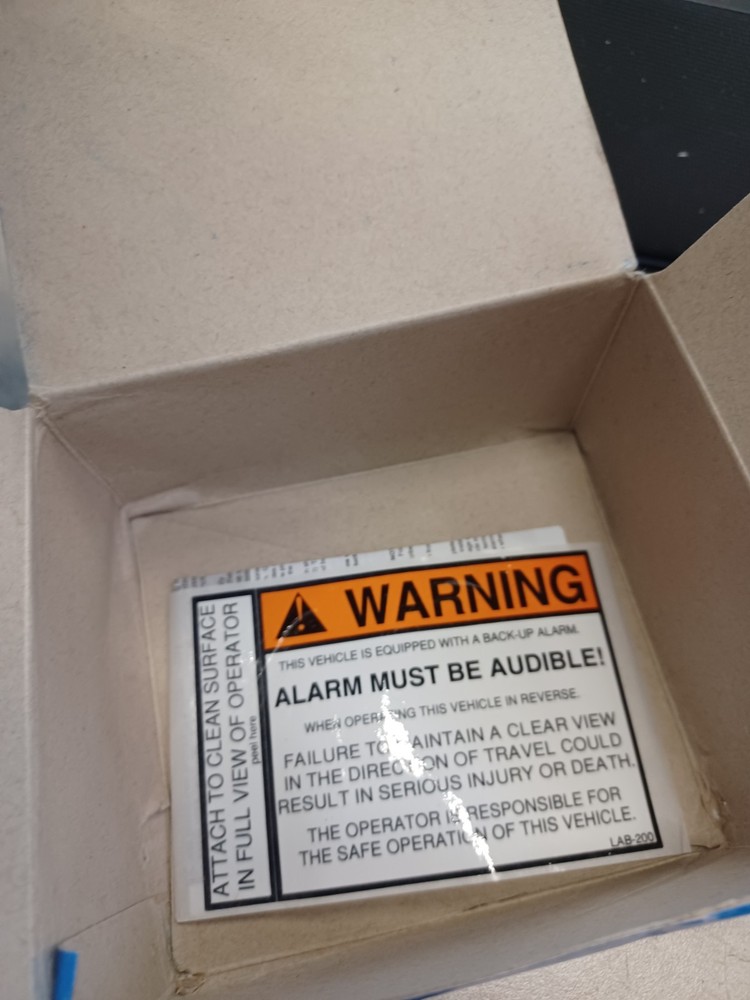 ECCO EA5200 Alarm Back-Up Multi-Frequency 97dB 12-24VDC