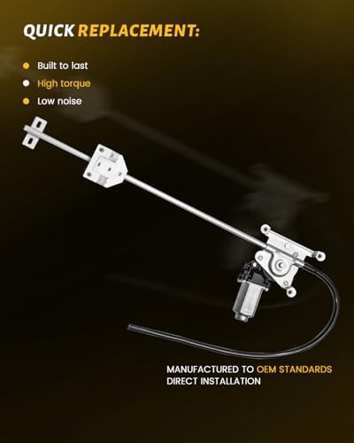 Power Window Regulator with Motor Front Right Passenger Front Passenger Side