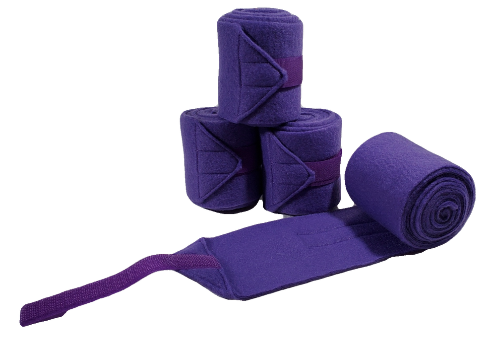 Fleece Polo Leg Wraps – Solid Colors – Pony