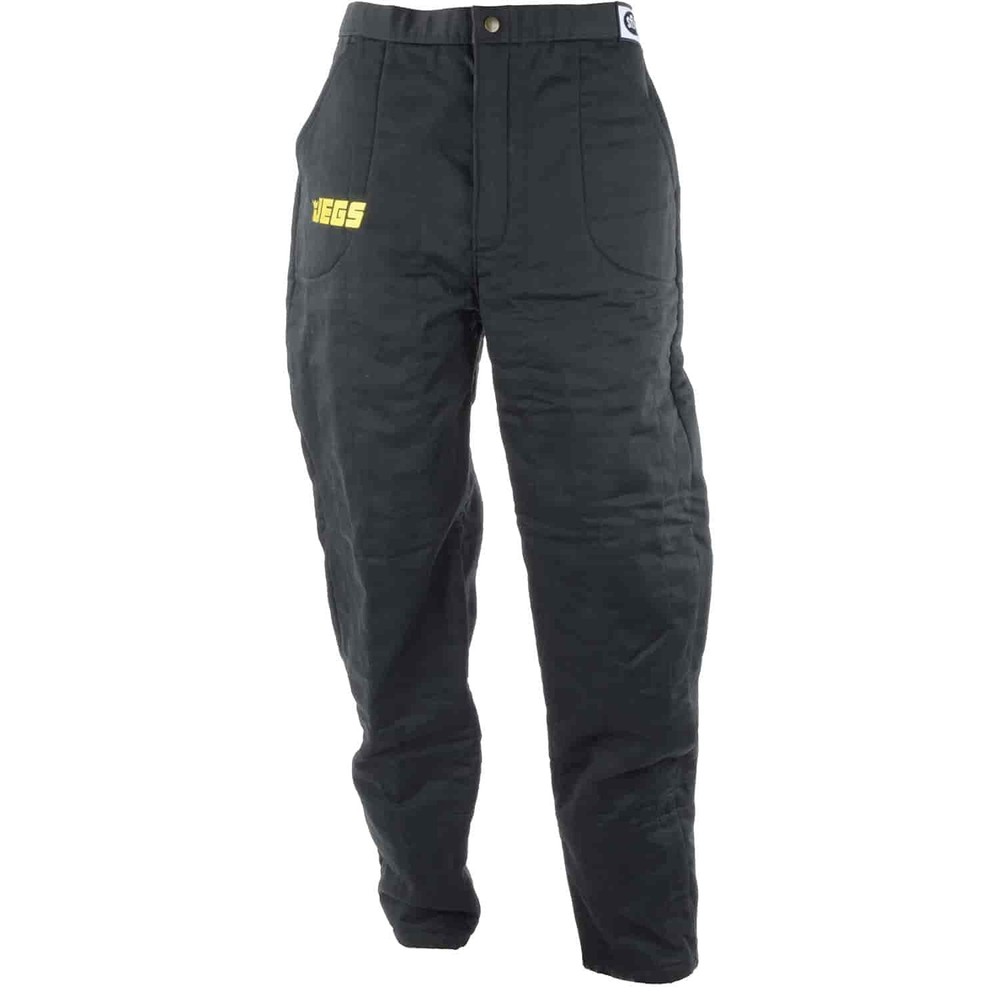 JEGS 6012 Black Triple Layer Pants Large