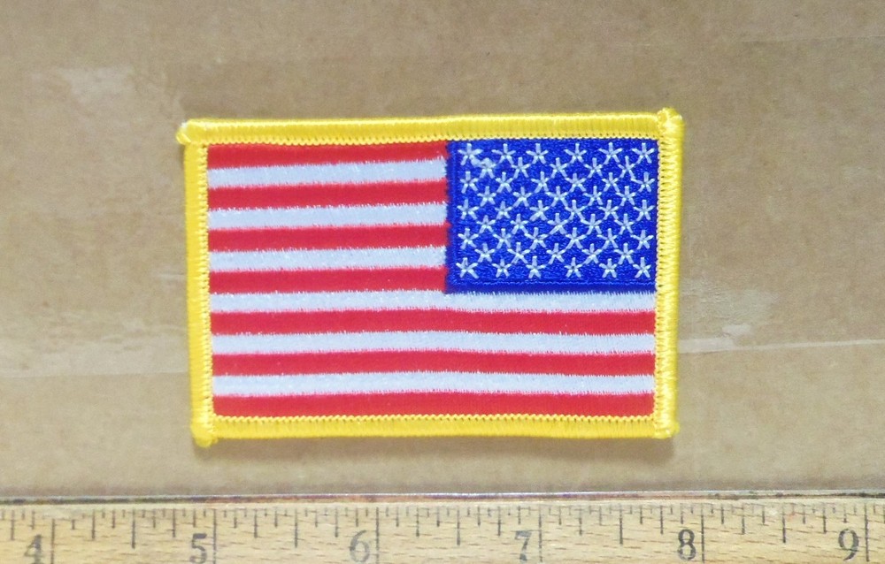 United States Flag Embroidered Patch