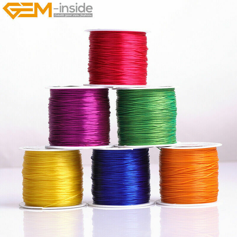 Elastic Sewing Thread Machine Bobbin Craft Use For Sewing Beading 60 Yards 0.5mm