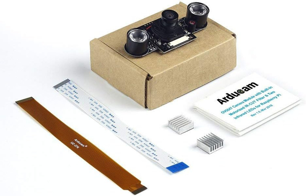 Arducam Day-Night Vision for Raspberry Pi Camera, Automatic Ir-Cut Switching All