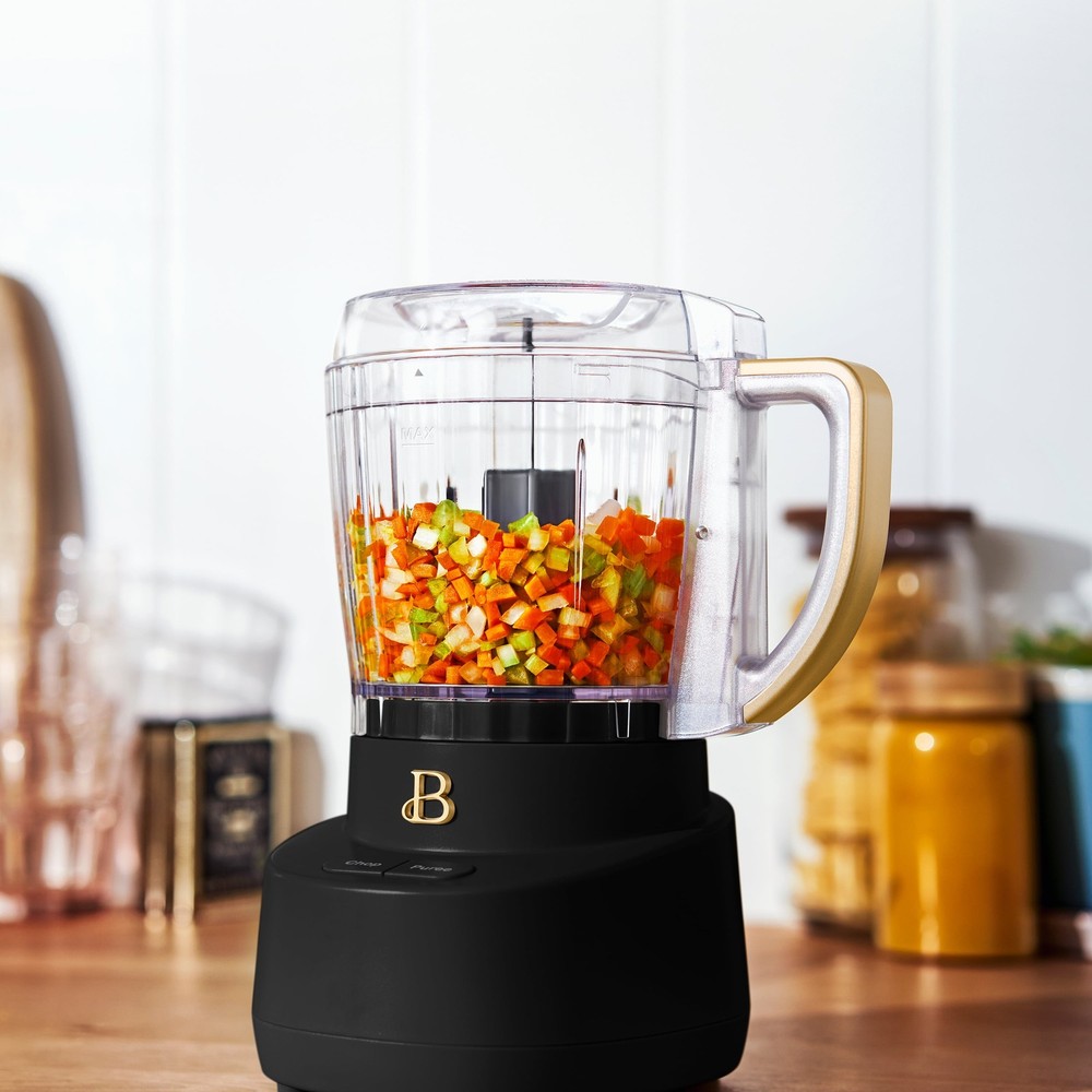 3-Cup Food Chopper, White Icing