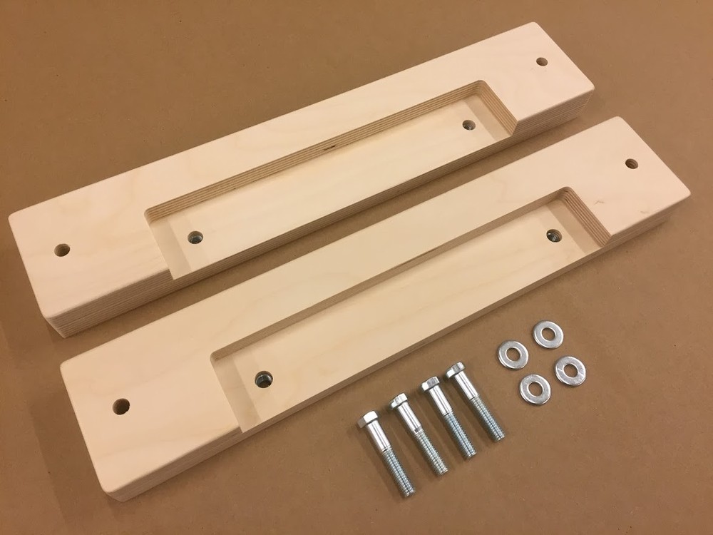 18" mounting brackets, Gym Pegboard, Parkour, Ninja