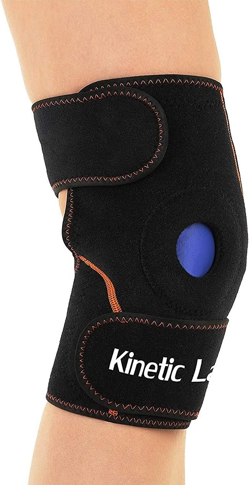 Knee Ice Pack Gel Wrap Hot Cold Therapy Compression Support Reusable Comfort NEW