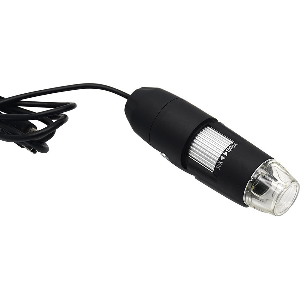 3 in Portable Microscope Inspection Usb Lighted Magnifier Eyeglasses