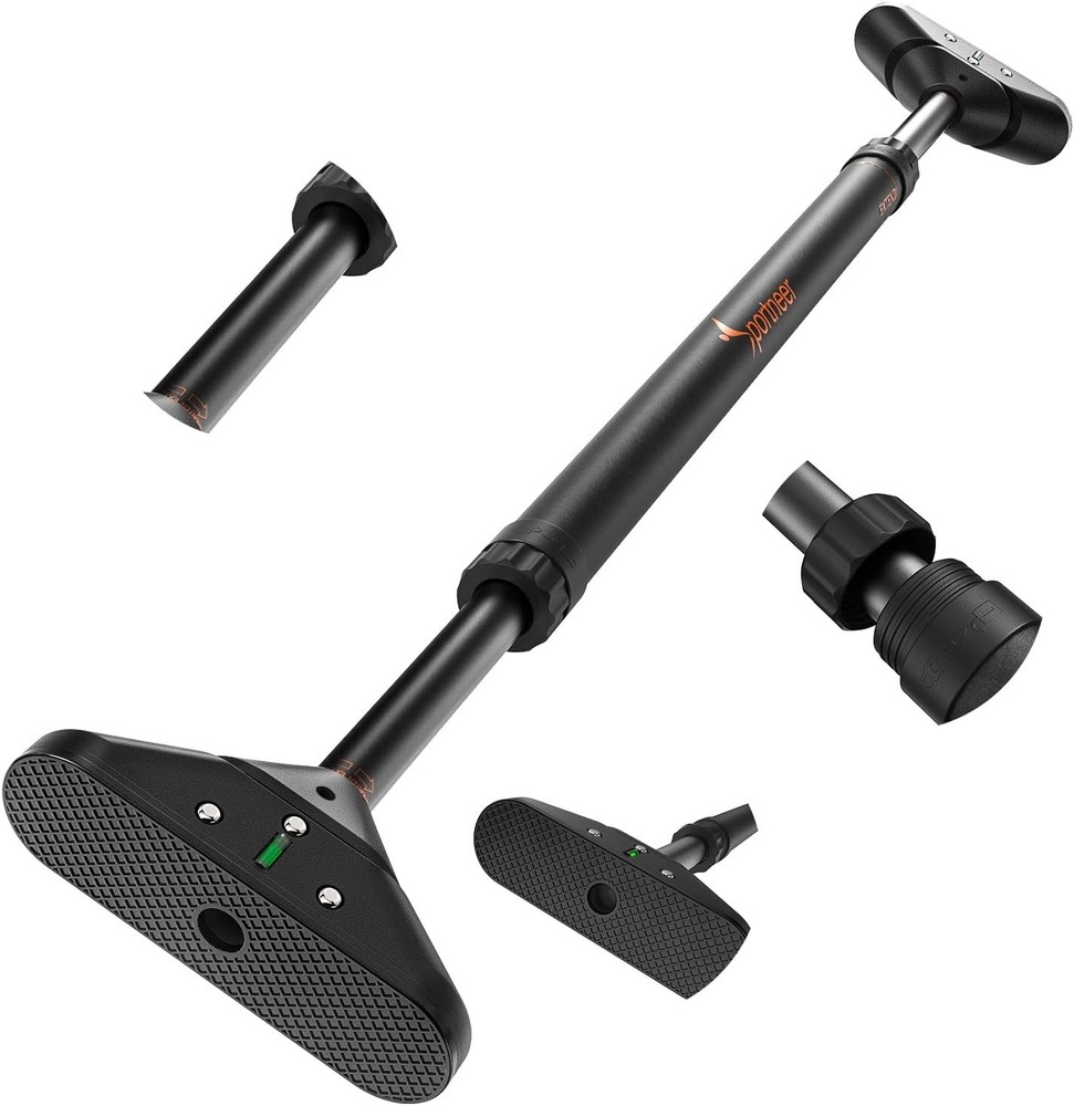 Adjustable No-Screw Pull Up Bar 29.5''-37'' – Max Load 440lbs for Home Workout