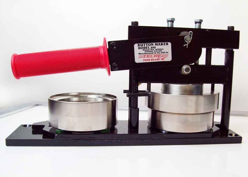 3" PHOTO Tecre Button Making Machine - Model #300