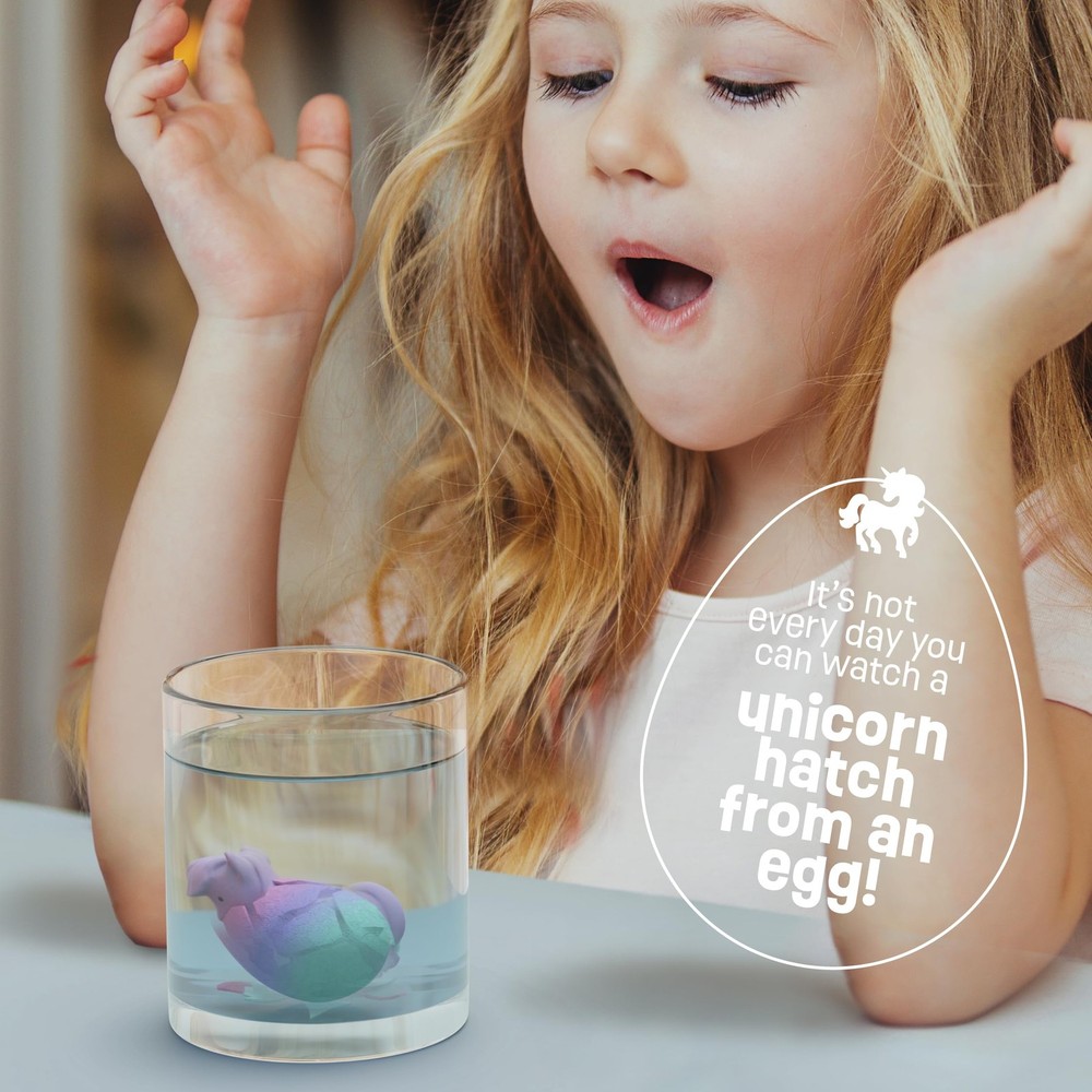 Dan&Darci Unicorn Hatching Surprise Eggs for Kids - Easter Medium,