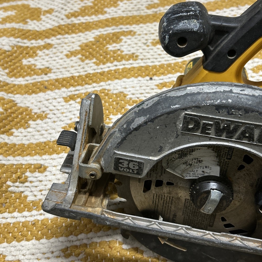 Used Dewalt 36V Cordless Circular Saw Tool *untested*