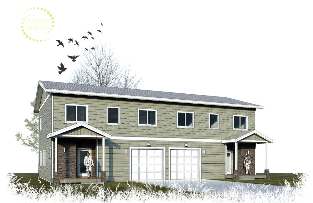 Hillcrest Quarters Duplex Plans – PDF Downloadable Blueprint