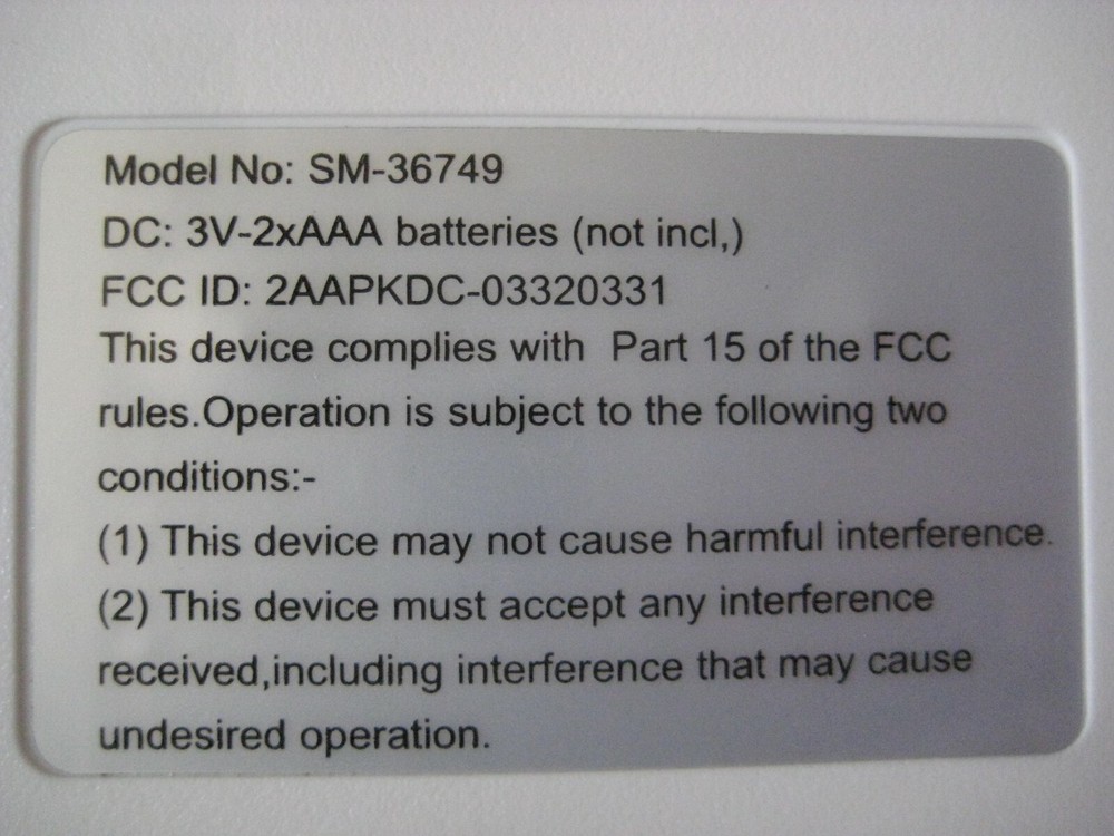 Buxton Bluetooth Keyboard Model SM-36749 White on Silver OPEN Box!!!