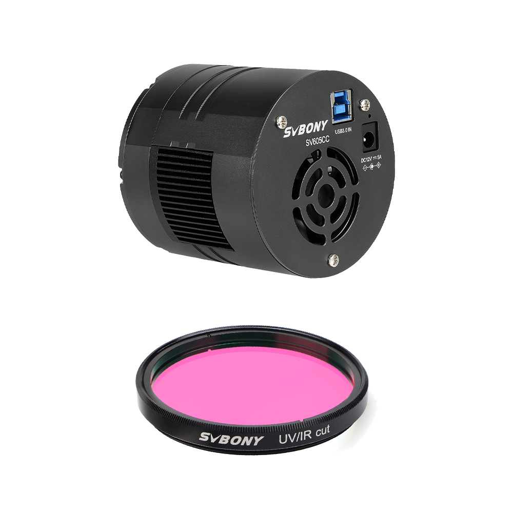 SVBONY SV605CC TEC cooled OSC Camera 9MP DSO Astrophotography + 2" UV/IR Filter
