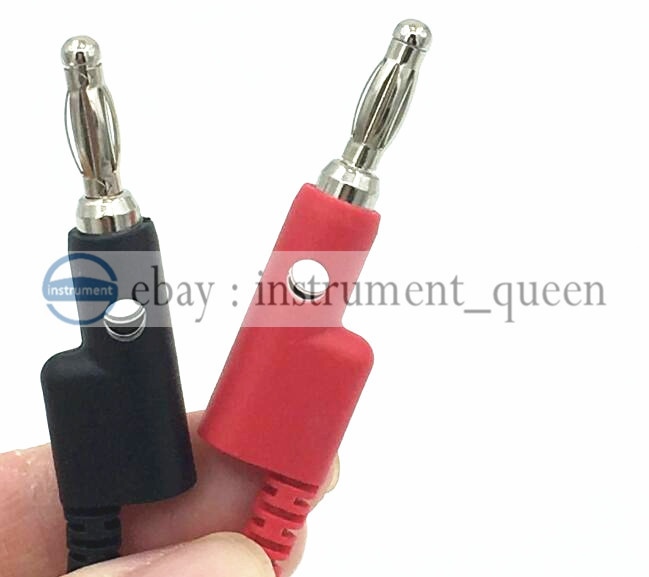 Mini-Hook Test Lead Set multi-stacking 4mm banana plugs,Replace TL940