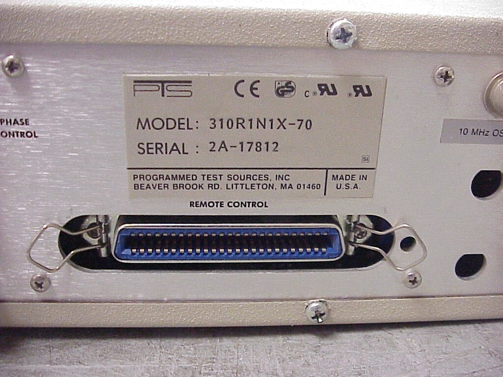 PTS 310R1N1X-70 Frequency Synthesizer