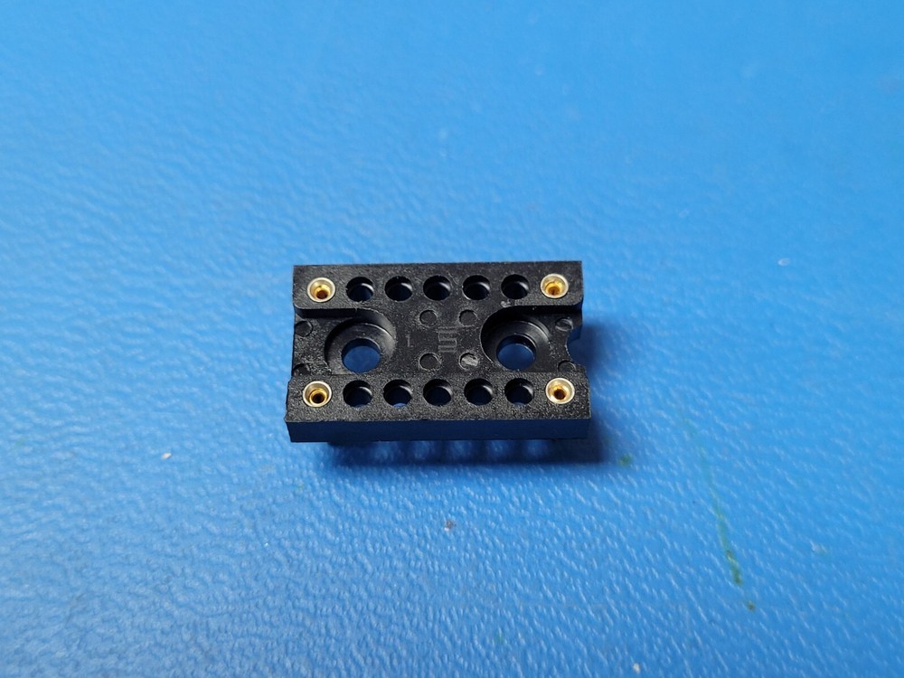 (10 PCS) 1107741 Machine Tooled 4 Pin Full-Can Crystal Oscillator Socket