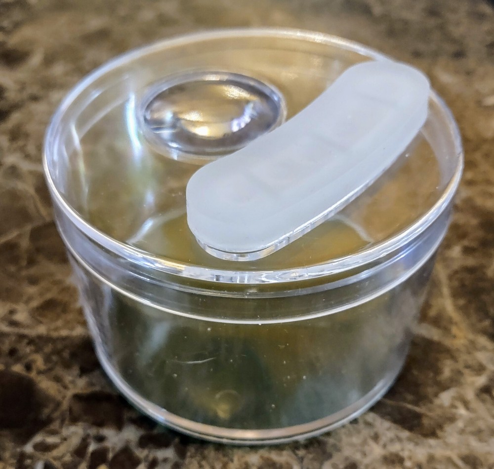 Herb Container Sensory Pod - Magnifying Lens - Sealable Vent *NEW & Ships FREE*