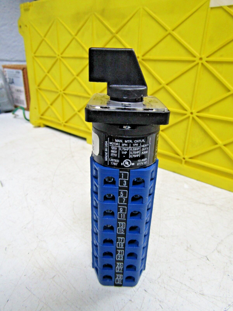 🔥NEW KRAUS & NAIMER CA4 ROTARY SWITCH 8 POSITION