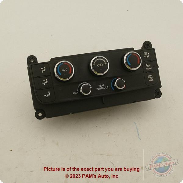 Used A/C Selector Switch fits: 2015 Dodge Caravan AC front dash mounted manual c
