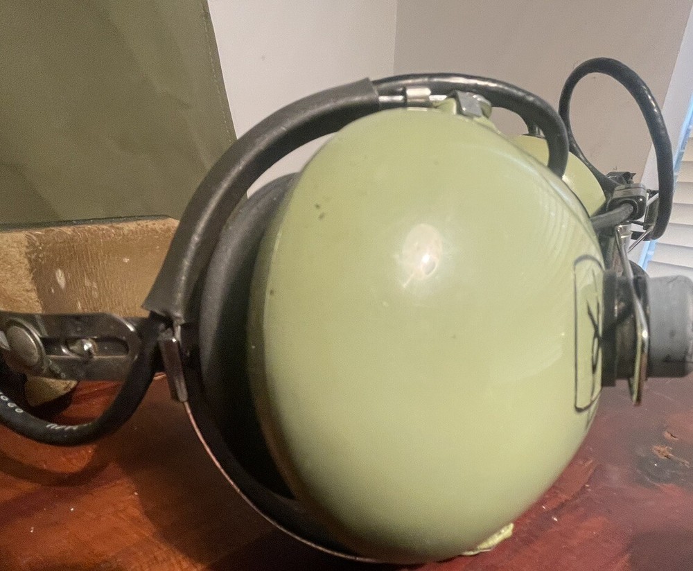 David Clark Model 10BB/F Aviation Headset microphone AS IS NOT TESTED