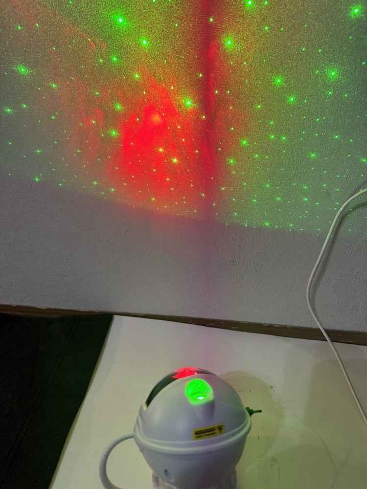 LED Galaxy Astronaut Light Projector Bright Star Room Night Light Up Sky USB