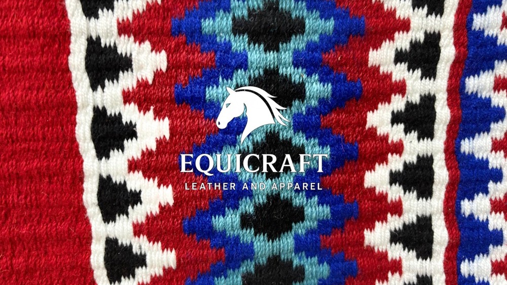 Western Show Saddle Blanket | Handwoven 100% NZ Wool Pad All Sizes