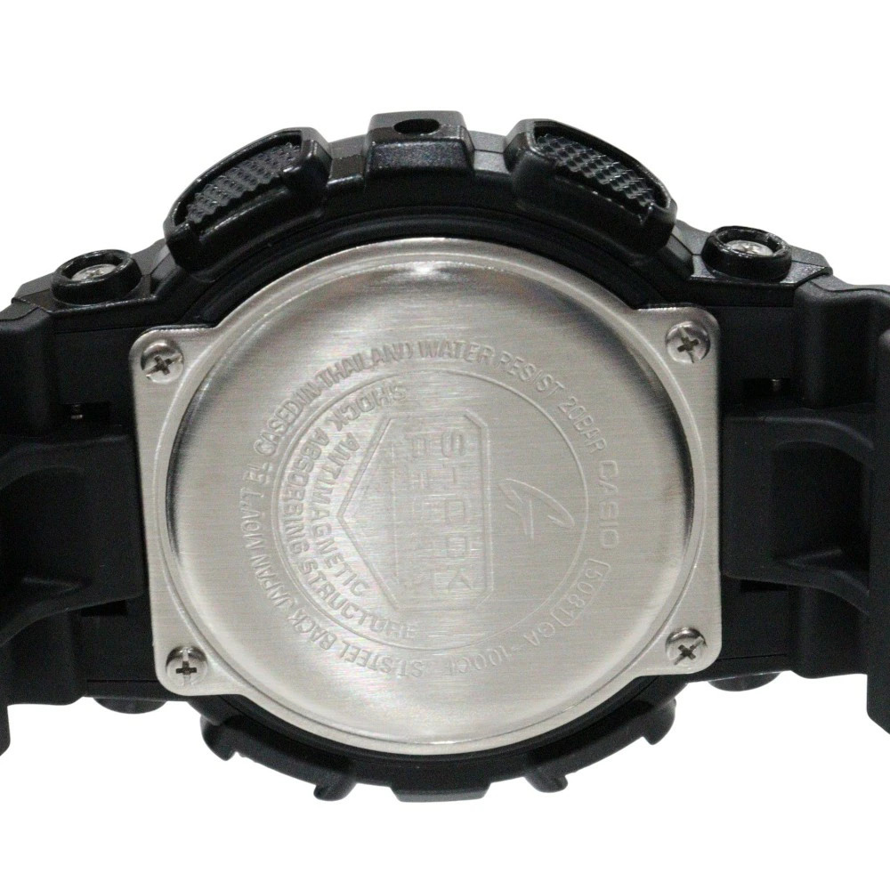 Includes Inner and Outer Box Manual CASIO G SHOCK GA 100CF 1AJF G Shock Quartz G