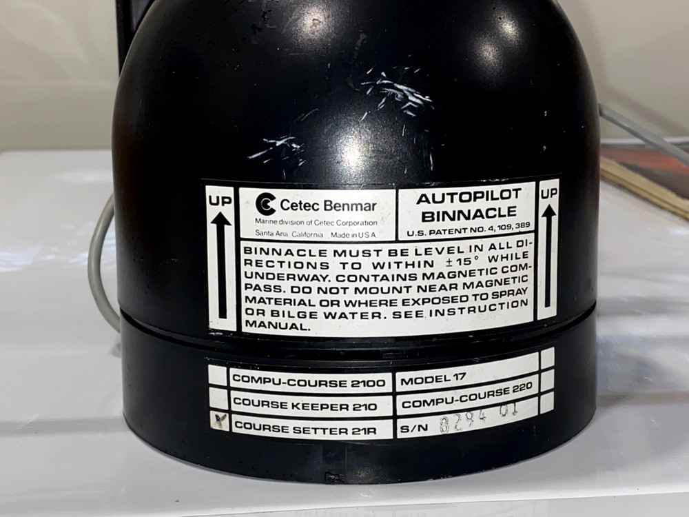 Cetec Benmar Autopilot Binnacle