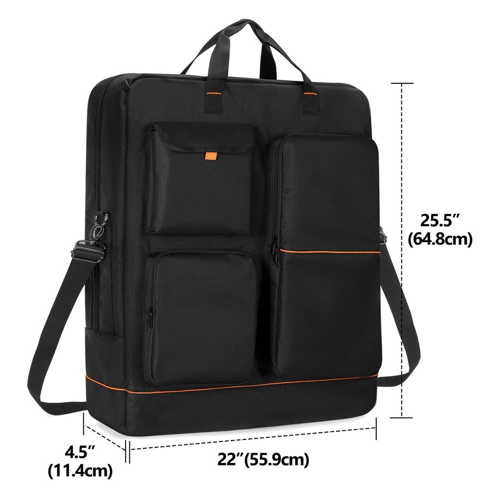 HODRANT Solar Panel Storage Bag, 60W-200W, Padded Travel Case