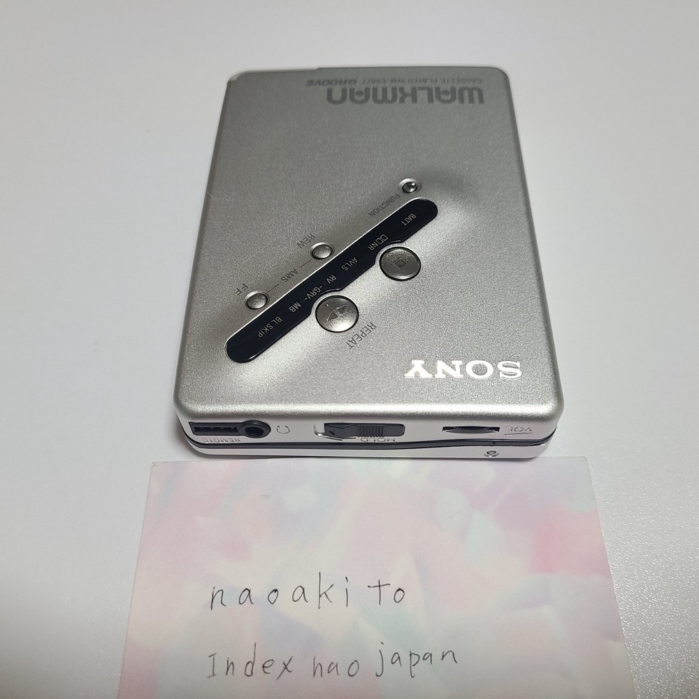 SONY Walkman Cassette Player WM-EX677 Operation confirmed