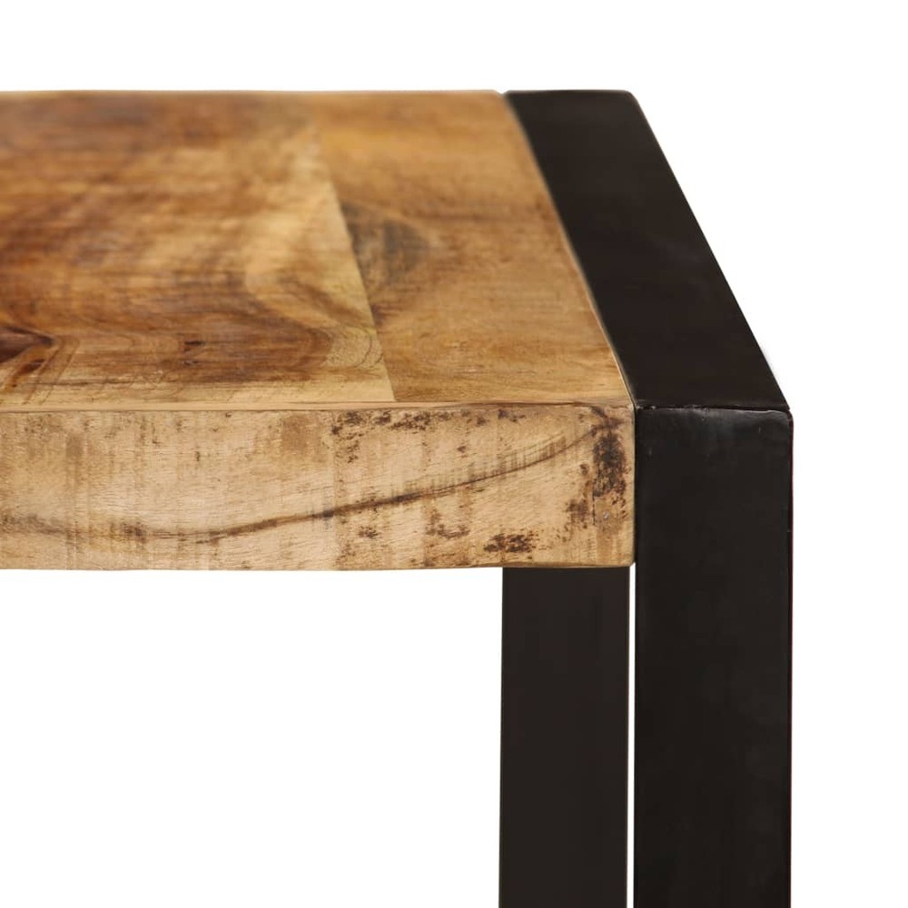 Dining Table Kitchen Table Dining Room Dinner Table Solid Mango Wood vidaXL