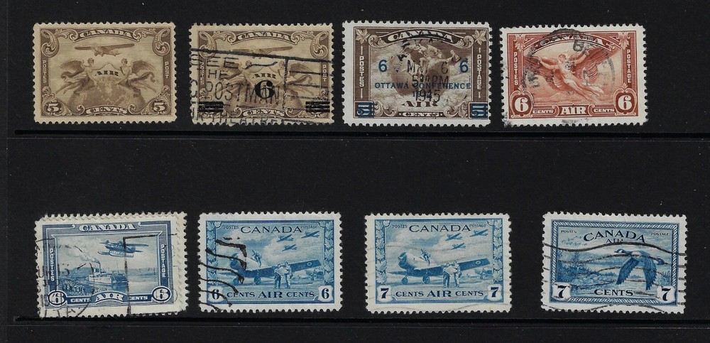 Canada Air Mail  used.  07292015