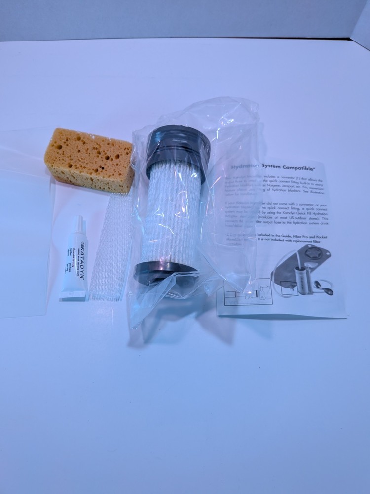 Katadyn Base Camp Microfilter Water Filtration System With Extra Filter