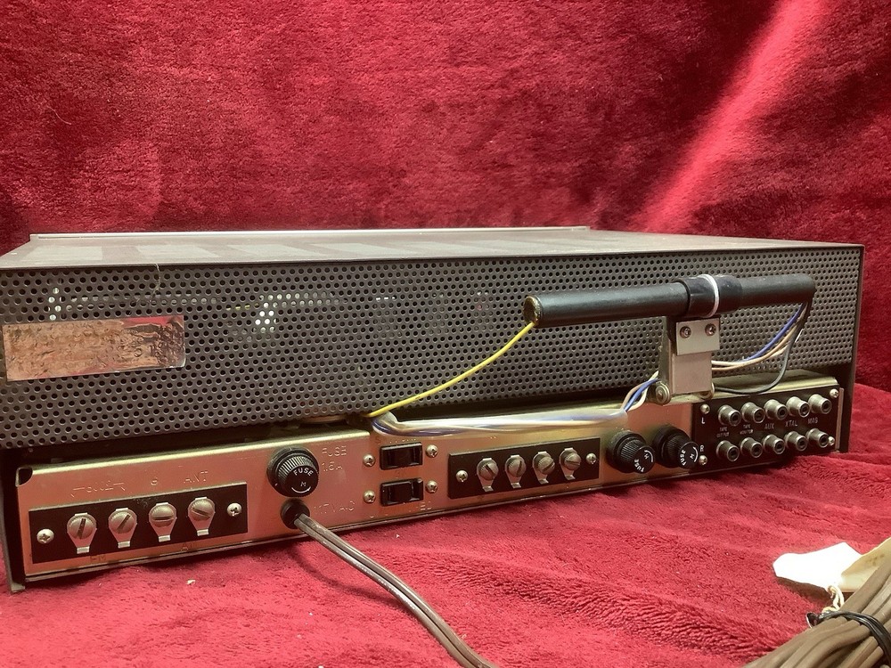 1960s “Sound” Solid State AM FM Multiplex Stereo Receiver SRQ-302X Works Teleton