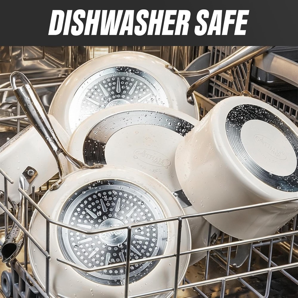 Gotham Steel 12 Pc Ceramic Cookware Set Nonstick