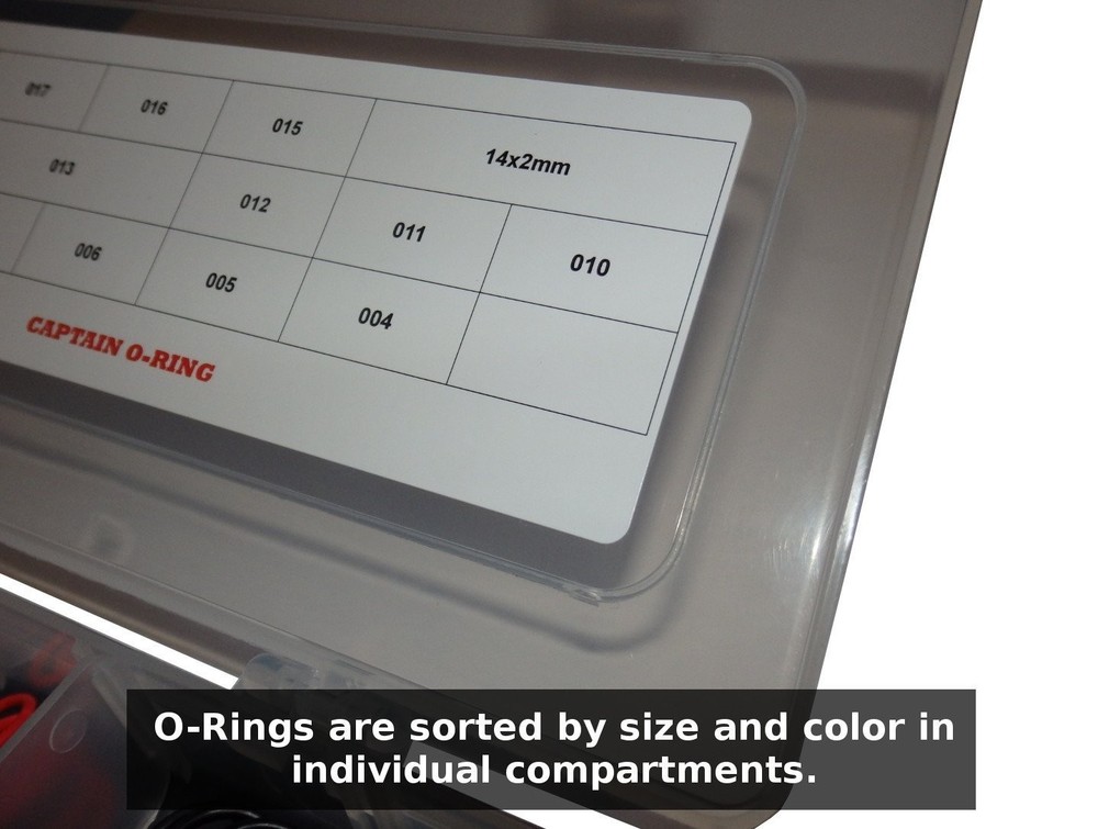 MacDev Clone 5 - COLOR CODED 5x BOX Oring Rebuild Kit