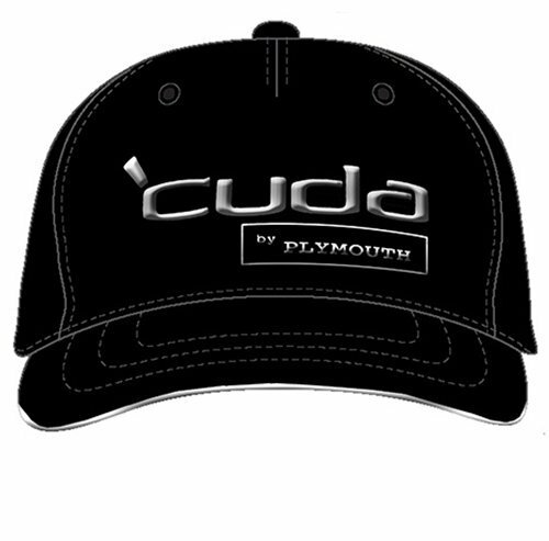 'Cuda By Plymouth Adjustable Black Hat Chrome Design