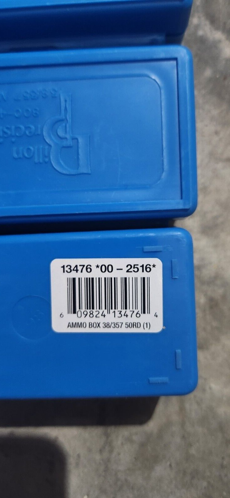 Dillon Ammo Box 50 Round 38/357 Caliber #13476 (6)