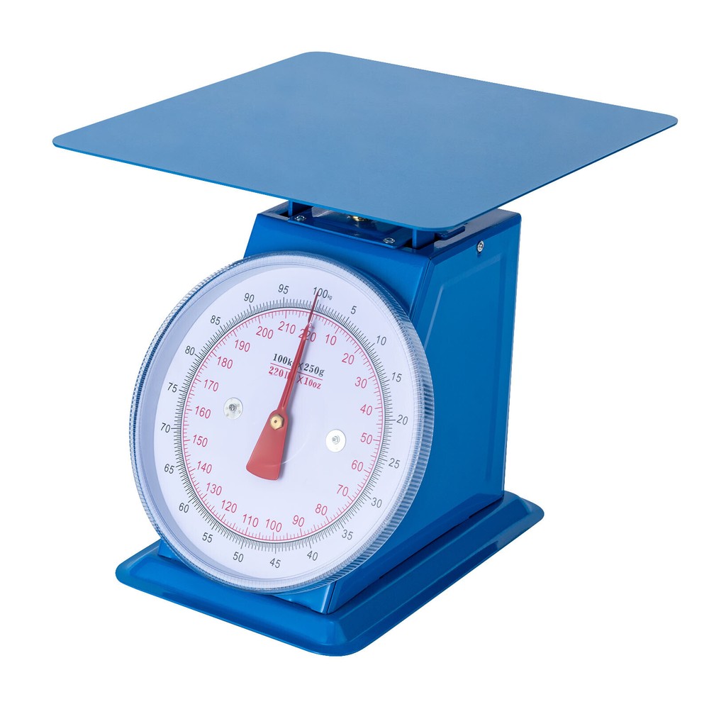 Industrial Dial Scale 220-LBS Heavy Duty Portion-Control Mechanical Dial Scale