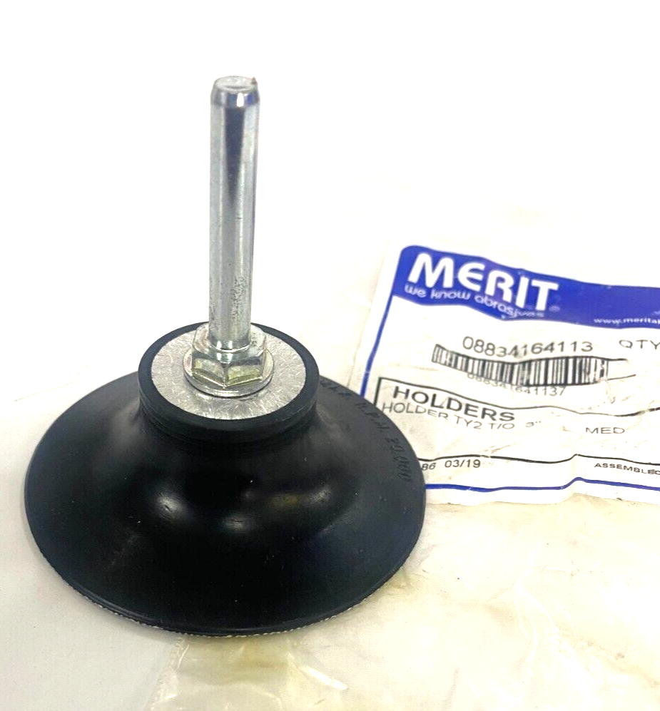 MERIT DISC BACKING POKIE QUICK CHANGING TYPE-R MAX RPM-2000.000